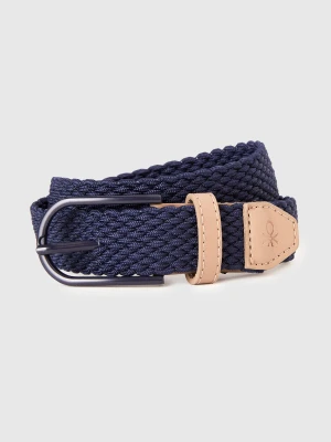 Benetton, Elastic Belt, Size: S, Dark Blue, Kids United Colors of Benetton