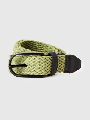 Benetton, Elastic Belt, Size: S, Military Green, Kids United Colors of Benetton