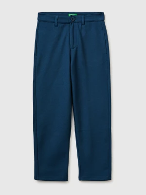 Benetton, Elegant Trousers, Size: XL, Dark Blue, Kids United Colors of Benetton