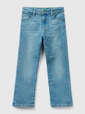 Benetton, Five Pocket Flared Jeans, size 2XL, Light Blue, Kids United Colors of Benetton