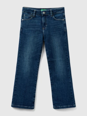 Benetton, Five Pocket Flared Jeans, size L, Dark Blue, Kids United Colors of Benetton