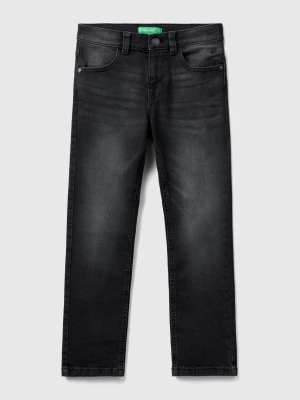 Benetton, Five Pocket Jeans, Size: XL, Black, Kids United Colors of Benetton