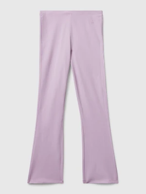 Benetton, Flared Leggings In Stretch Cotton, Size: XL, Kids United Colors of Benetton