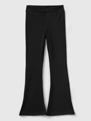 Benetton, Flared Leggings, Size: XL, Black, Kids United Colors of Benetton