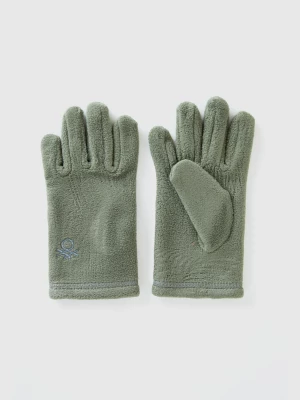 Benetton, Fleece Gloves, size S, Light Green, Kids United Colors of Benetton