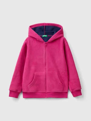 Benetton, Fleece Hoodie, size XL, Fuchsia, Kids United Colors of Benetton