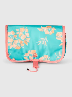 Zdjęcie produktu Benetton, Floral Beauty Case, size OS, Aqua, Women United Colors of Benetton