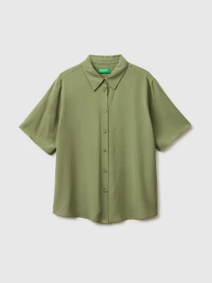 Benetton, Flowy 3/4 Sleeve Shirt, Size: XXS, Women United Colors of Benetton