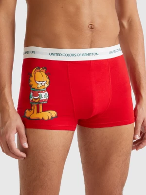 Benetton, Garfield ©2024 By Paws, Inc. Boxers, size XL, Red, Men United Colors of Benetton