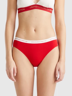 Benetton, Garfield ©2024 By Paws, Inc. Briefs, size XS, Red, Women United Colors of Benetton