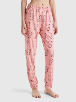 Benetton, Garfield Pyjama Trousers ©2024 By Paws, Inc., size S, Pink, Women United Colors of Benetton