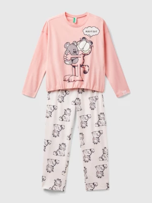 Benetton, Garfield Pyjamas ©2024 By Paws, Inc., size S, Pink, Kids United Colors of Benetton