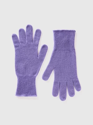 Benetton, Gloves In Pure Merino Wool, size OS, , Women United Colors of Benetton