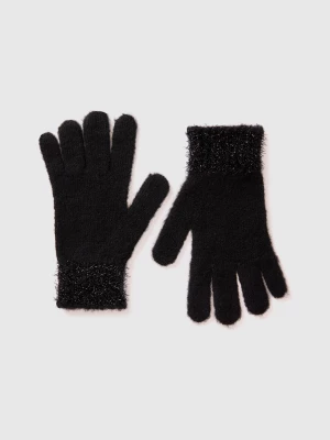 Benetton, Gloves With Lurex, size S-L, Black, Kids United Colors of Benetton