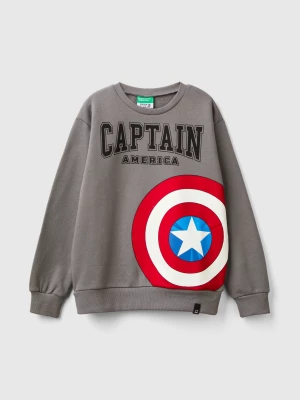 Benetton, Gray ©marvel Capitan America Sweatshirt, size XL, Dark Gray, Kids United Colors of Benetton