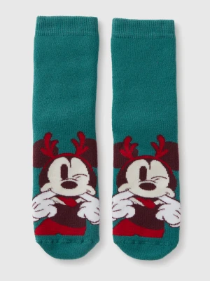 Benetton, Green Mickey Mouse ©disney Socks, Size: 39-41, Turquoise, Kids United Colors of Benetton