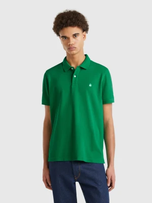 Benetton, Green Regular Fit Polo, size XS, Green, Men United Colors of Benetton