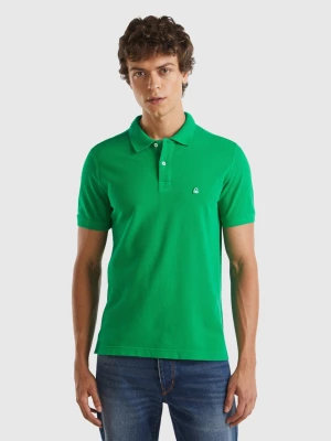 Benetton, Green Regular Fit Polo, size XXL, Green, Men United Colors of Benetton