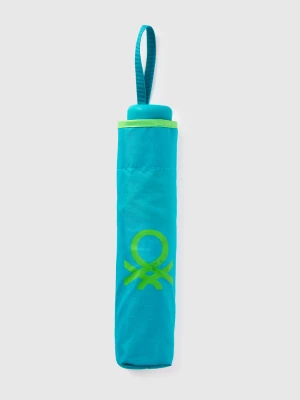 Benetton, Green Umbrella, Size: OS, Turquoise, Women United Colors of Benetton