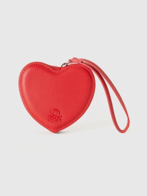 Benetton, Heart Purse, size OS, Red, Women United Colors of Benetton