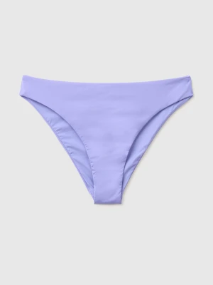 Benetton, High-cut Swim Briefs, Size: XS, Lavender, Women United Colors of Benetton