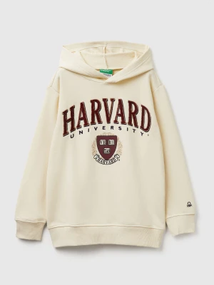 Benetton, Hoodie ©harvard University, Size: XL, Creamy White, Kids United Colors of Benetton