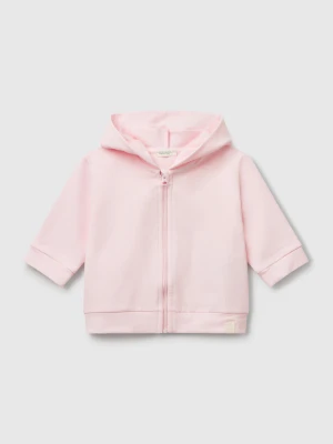 Benetton, Hoodie In Cotton, size 82, Pink, Kids United Colors of Benetton