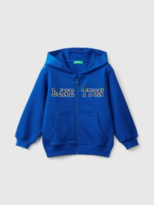 Benetton, Hoodie With Logo, size 116, Bright Blue, Kids United Colors of Benetton