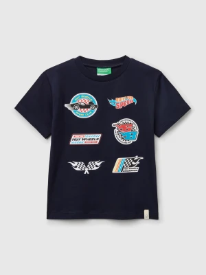 Benetton, Hot Wheels Cotton T-shirt, size 116, Dark Blue, Kids United Colors of Benetton