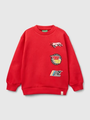 Benetton, Hot Wheels Sweatshirt, size 116, Red, Kids United Colors of Benetton