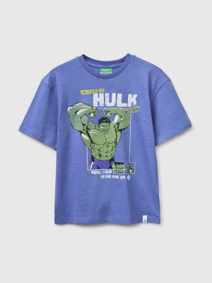 Benetton, Hulk T-shirt ©marvel, Size: XL, Air Force Blue, Kids United Colors of Benetton