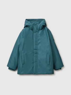 Benetton, Jacket Lined In Fleece, Size: XL, Aqua, Kids United Colors of Benetton