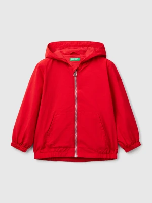 Zdjęcie produktu Benetton, Jacket With Hood, size 116, Red, Kids United Colors of Benetton