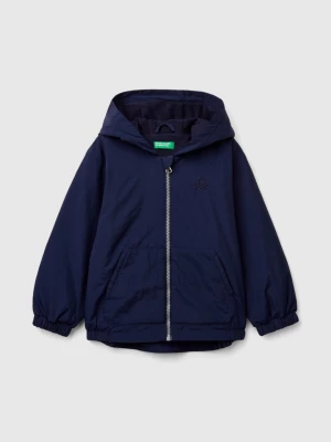 Benetton, Jacket With Oversized Hood, size 104, Dark Blue, Kids United Colors of Benetton