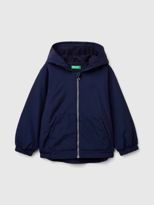 Benetton, Jacket With Oversized Hood, size 104, Dark Blue, Kids United Colors of Benetton