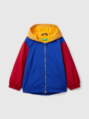 Benetton, Jacket With Oversized Hood, size 104, Multi-color, Kids United Colors of Benetton