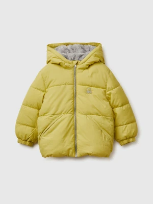 Benetton, Jacket With Teddy Interior, Size: 98, Yellow, Kids United Colors of Benetton