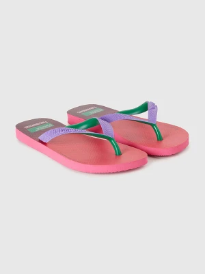 Benetton Japonki w kolorze jasnoróżowym rozmiar: 35