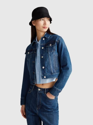 Benetton, Jean Jacket, size XS-S, Blue, Women United Colors of Benetton