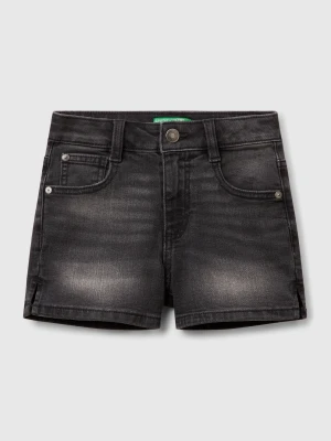 Benetton, Jean Shorts, size S, Black, Kids United Colors of Benetton