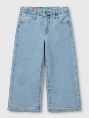 Benetton, Jeans In Cotton Blend, size 98, Light Blue, Kids United Colors of Benetton