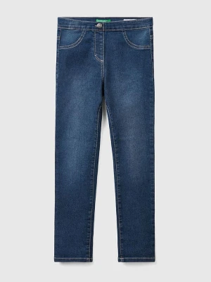 Benetton Jegginsy w kolorze niebieskim rozmiar: 160