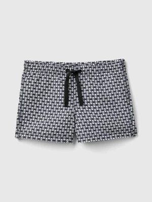 Benetton Kąpielówki w kolorze czarno-białym rozmiar: 140