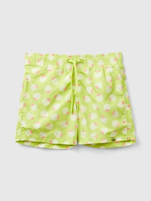 Benetton Kąpielówki w kolorze limonkowym rozmiar: 104