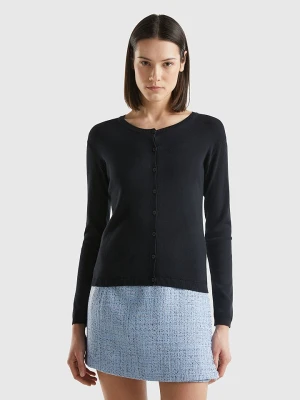 Benetton Kardigan w kolorze czarnym rozmiar: XL