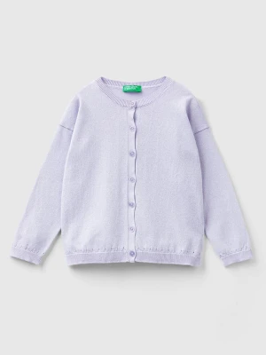 Benetton Kardigan w kolorze fioletowym rozmiar: 98