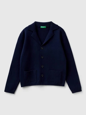 Benetton Kardigan w kolorze granatowym rozmiar: 122
