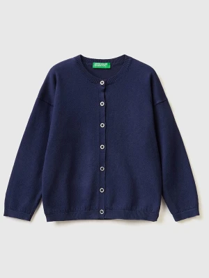 Benetton Kardigan w kolorze granatowym rozmiar: 82