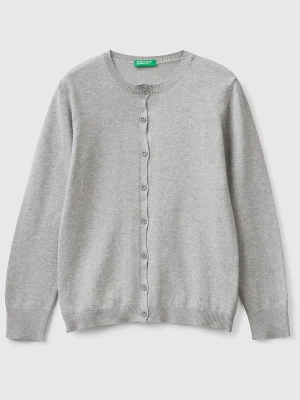 Benetton Kardigan w kolorze szarym rozmiar: 122