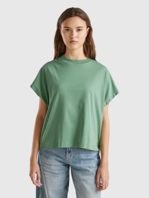 Benetton, Kimono Sleeve T-shirt, size XS, Green, Women United Colors of Benetton